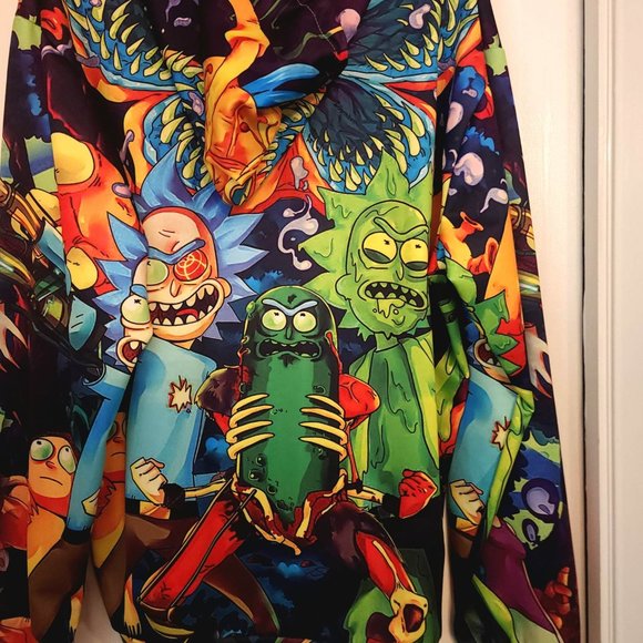 Rick and morty rare hoodie - Picture 3 of 3